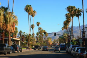 Downtown Palm Springs, California